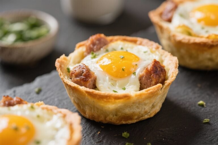 Keto Sausage & Egg Breakfast Cups – Simple, Satisfying, and Meal-Prep Friendly