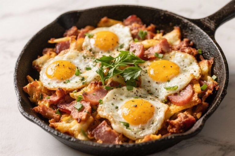 Keto Loaded Breakfast Skillet – Hearty, Low-Carb, and Ready Fast