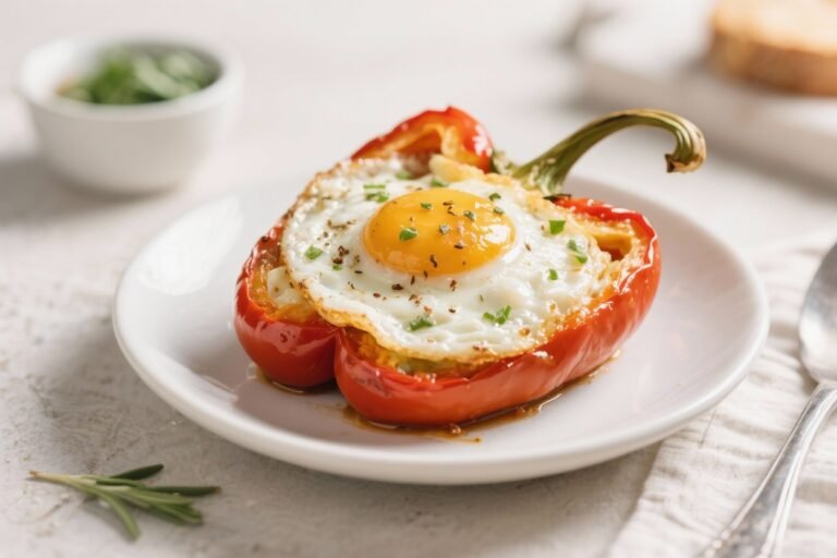 Keto Breakfast Stuffed Peppers – A Satisfying, Low-Carb Morning Meal