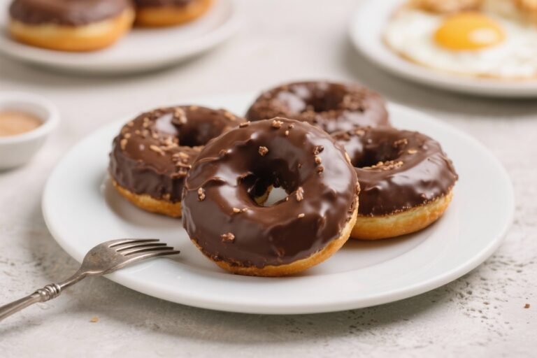 Keto Chocolate Keto Breakfast Donuts – Soft, Rich, and Low-Carb