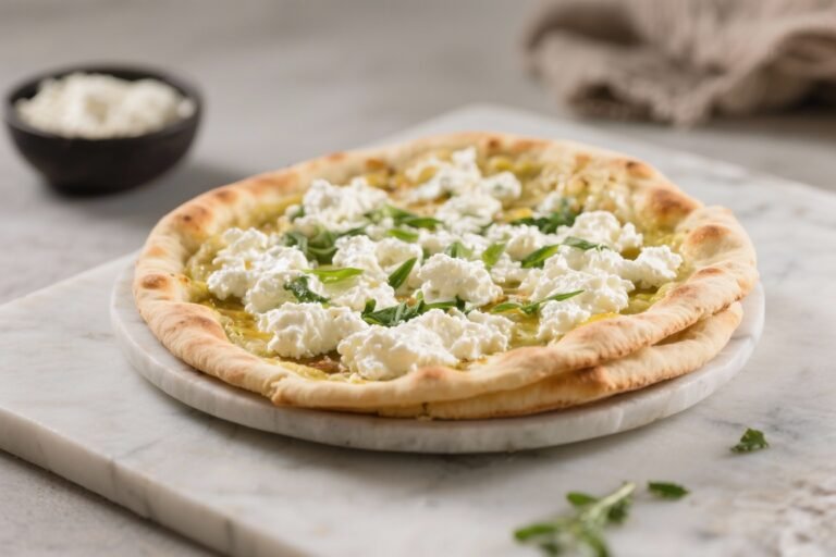 High Protein Low Calorie Cottage Cheese Flatbread – Simple, Light, and Versatile