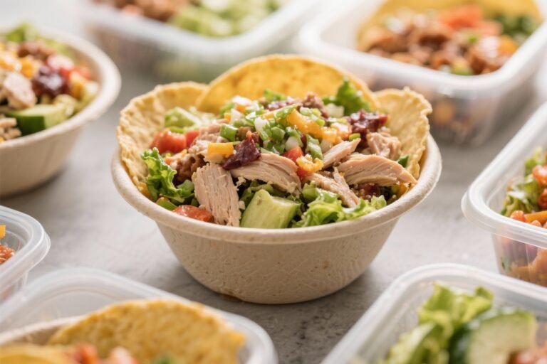 Low Calorie Meal Prep Turkey Taco Bowls For Weight Loss – Simple, Flavorful, and Filling