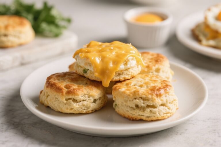 Cheesy Keto Breakfast Biscuits – Savory, Satisfying, and Low-Carb