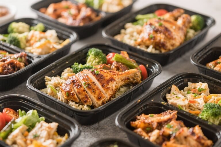 High Protein Low Calorie BBQ Chicken Meal Prep – Easy, Flavorful, and Budget-Friendly