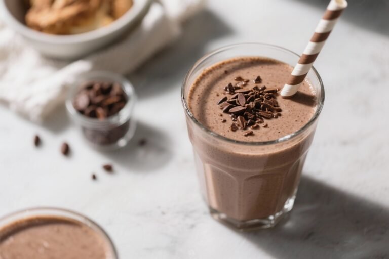 Keto Mocha Breakfast Smoothie – A Creamy, Coffee-Lover’s Start