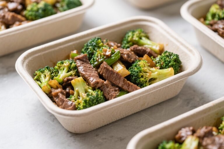 Low Calorie Meal Prep Beef & Broccoli (Better Than Takeout) – Simple, Flavor-Packed, and Ready for the Week