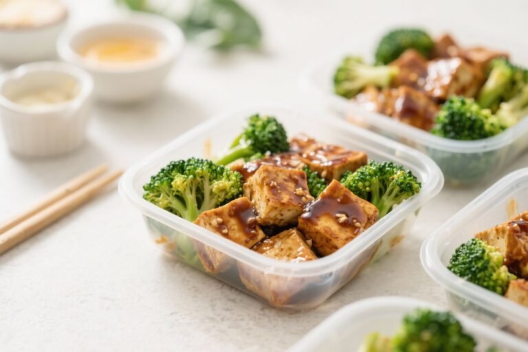 Low Calorie Meal Prep Teriyaki Tofu and Broccoli – Simple, Fresh, and Satisfying