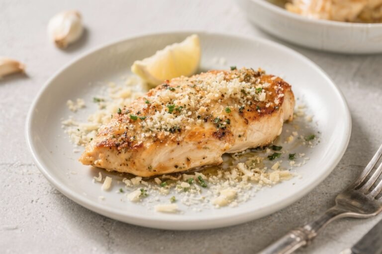 High Protein Low Calorie Garlic Parmesan Chicken – Simple, Flavor-Packed, and Weeknight Friendly