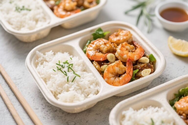Low Calorie Meal Prep Honey Garlic Shrimp With Rice – Simple, Flavorful, and Ready for the Week