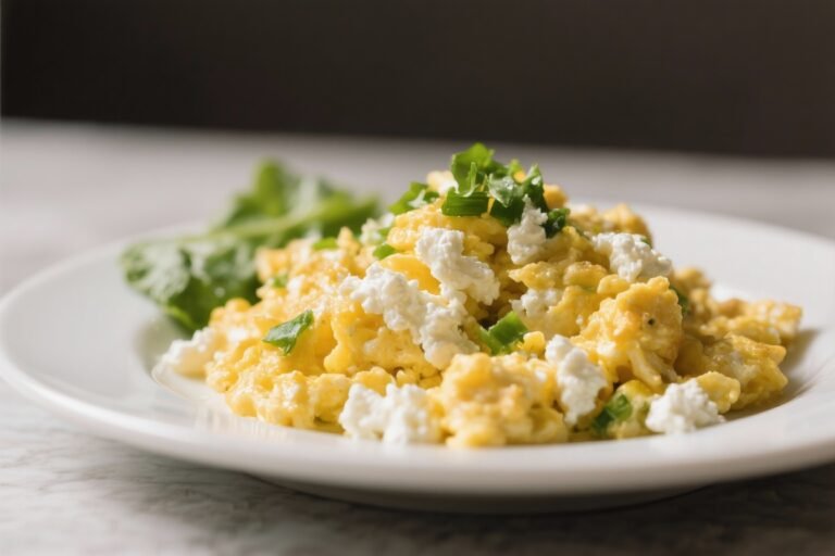 High Protein Low Calorie Cottage Cheese Scramble – Fast, Filling, and Delicious