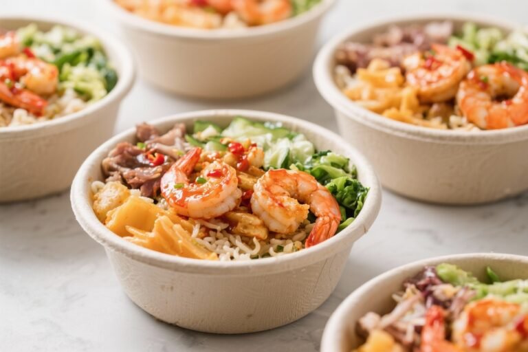 Low Calorie Meal Prep Honey Sriracha Shrimp Bowls – Fresh, Fast, and Flavor-Packed