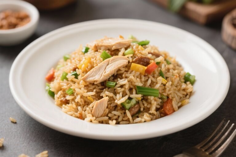 High Protein Low Calorie Chicken Fried Rice – Simple, Lean, and Satisfying