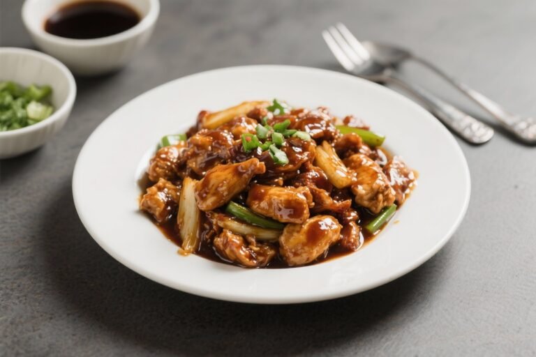 High Protein Low Calorie Mongolian Chicken – A Lighter Take on a Takeout Favorite