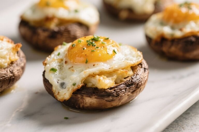 Keto Breakfast Stuffed Mushrooms – A Savory, Low-Carb Morning Favorite