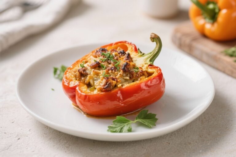 High Protein Low Calorie Stuffed Bell Peppers – Satisfying, Simple, and Light