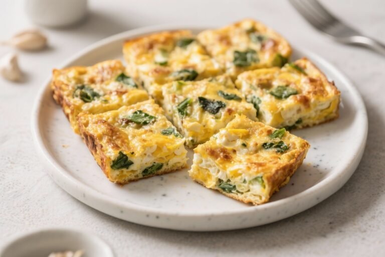 Keto Breakfast Frittata Squares – Easy, Make-Ahead Morning Fuel