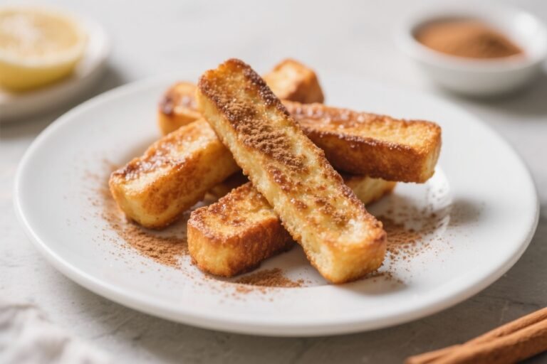 Keto Cinnamon French Toast Sticks – Cozy, Low-Carb Comfort