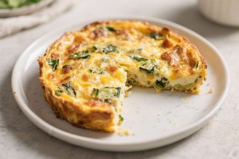 Keto Breakfast Crustless Quiche – Easy, Flavorful, and Low-Carb