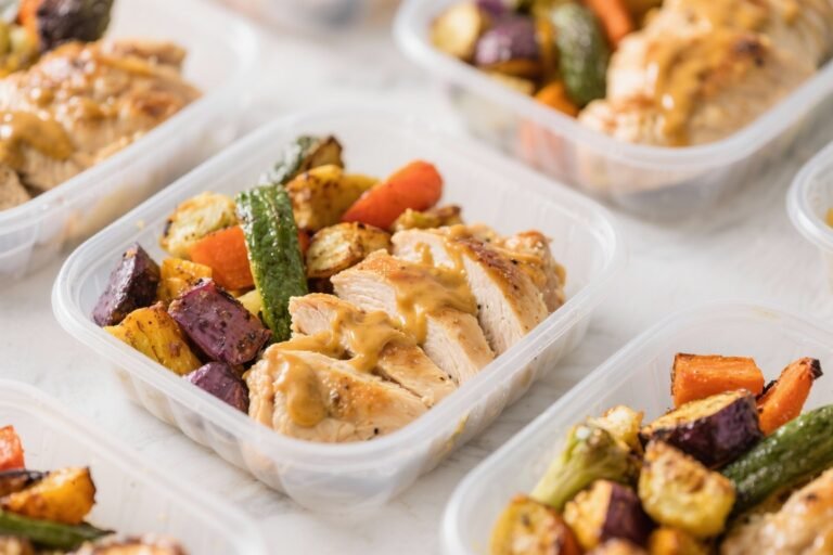 Low Calorie Meal Prep Honey Mustard Chicken With Roasted Veggies – Easy, Flavorful, and Light