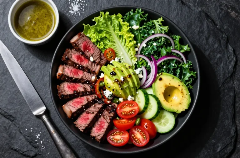 Steakhouse High-Protein Chopped Salad That Actually Slaps