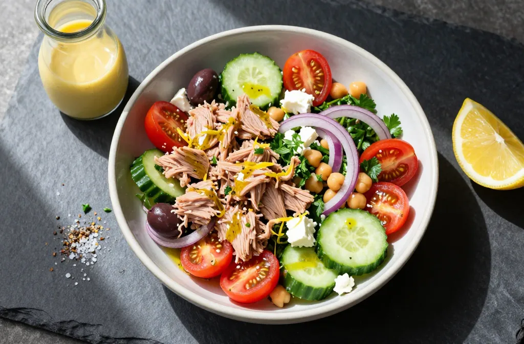 Mediterranean Tuna Power Salad You’Ll Crave Daily