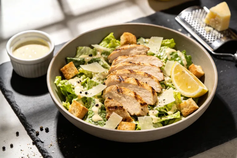 Protein-Packed Caesar Chicken Salad That Actually Satisfies