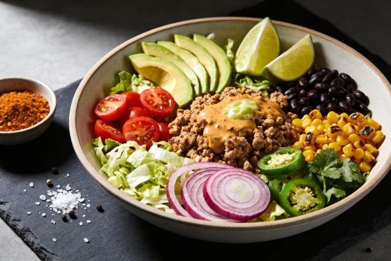 High-Protein Turkey Taco Salad That Actually Fills You Up