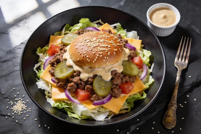 High-Protein Big Mac Salad That Actually Satisfies
