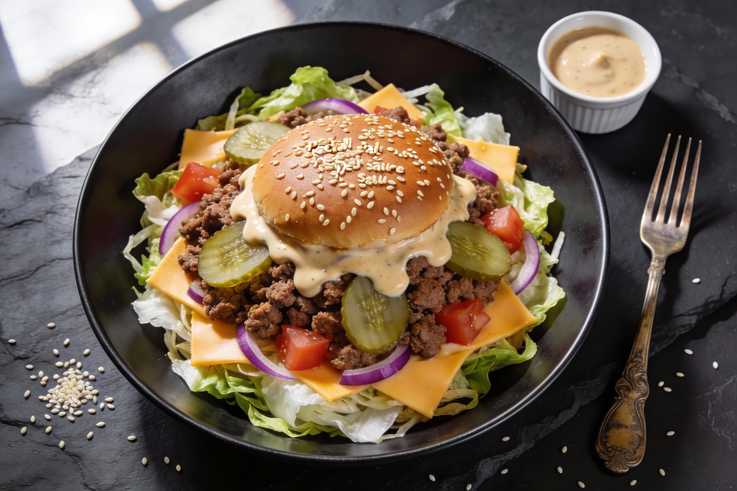 High-Protein Big Mac Salad That Actually Satisfies