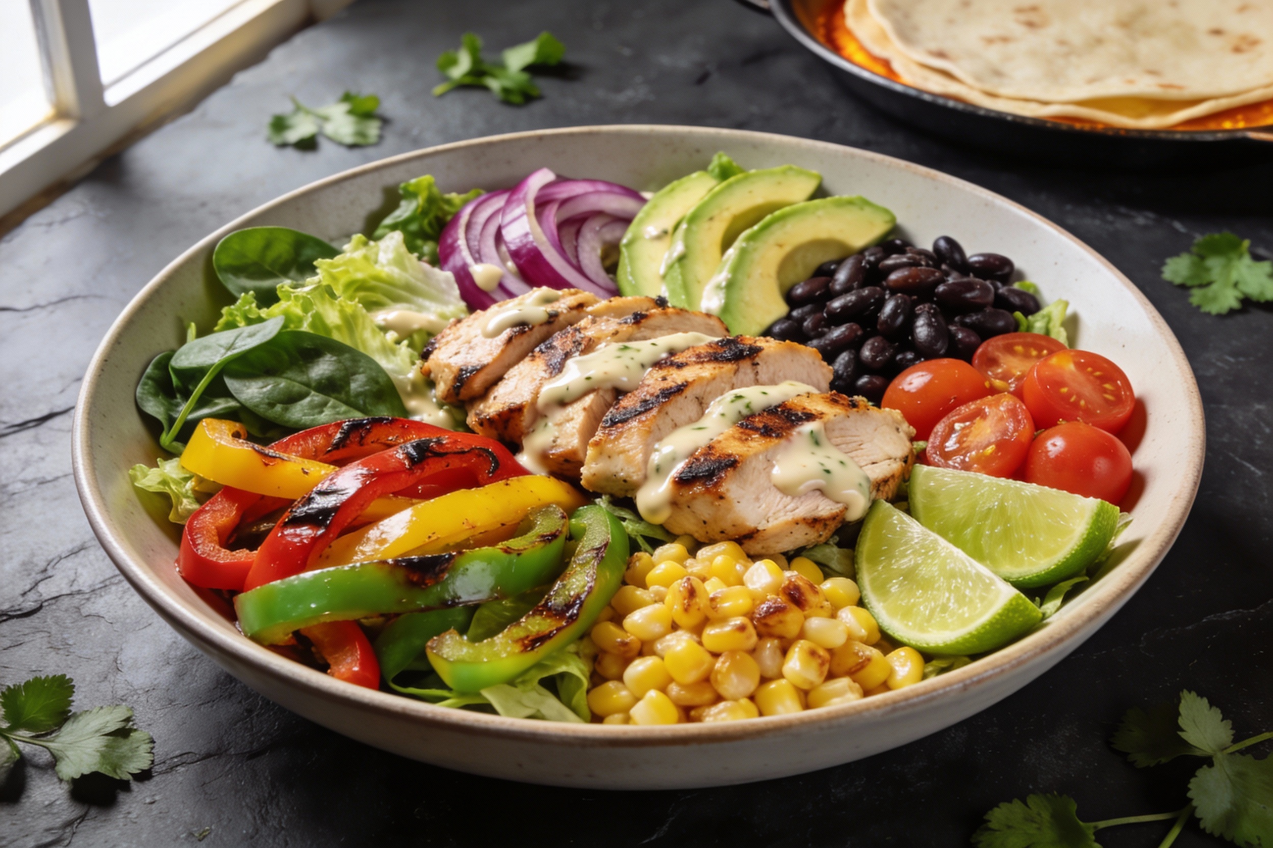Protein-Packed Fajita Chicken Salad That Actually Satisfies