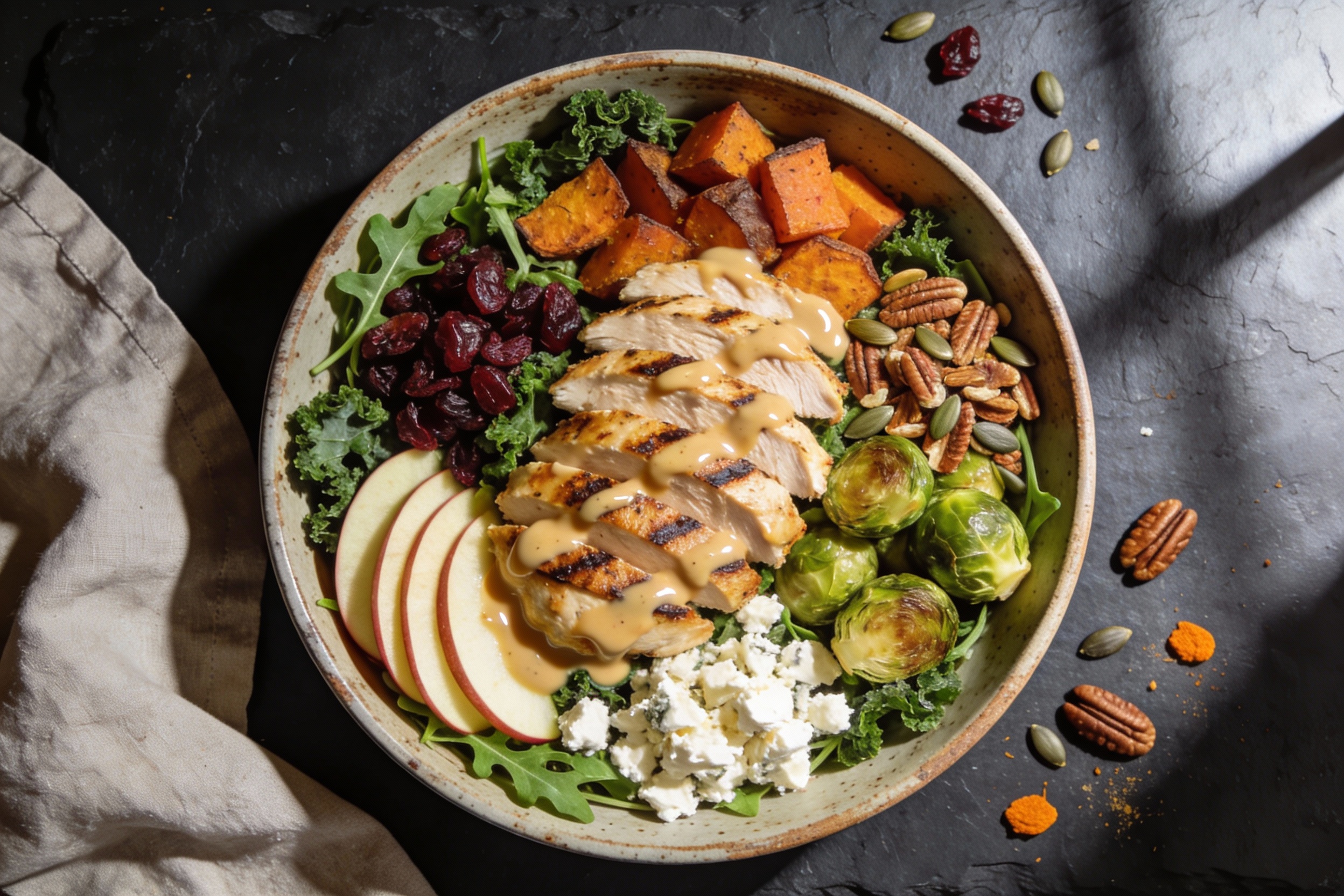 Protein-Packed Harvest Chicken Salad That Actually Satisfies