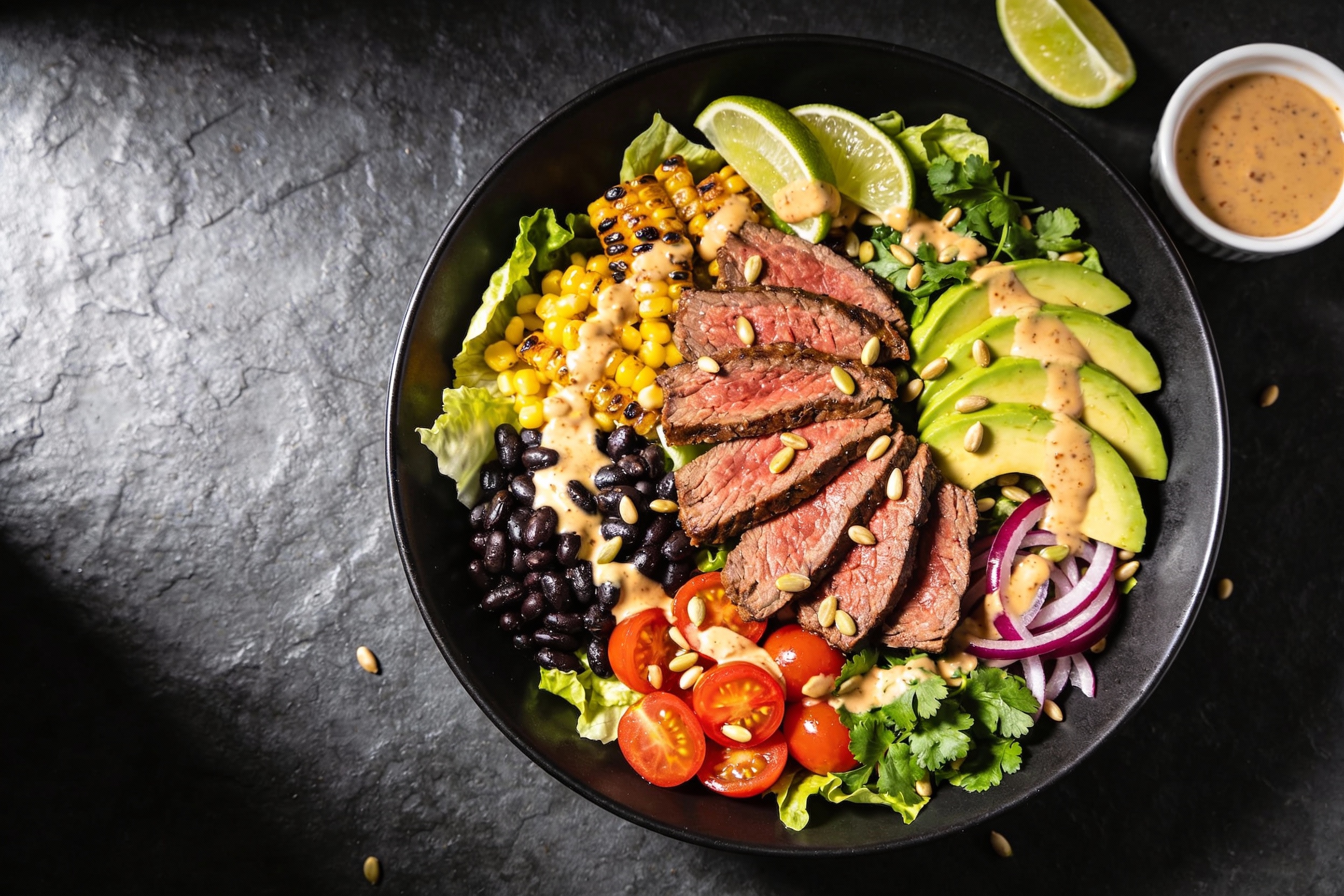 Protein-Loaded Southwest Steak Salad That Actually Satisfies