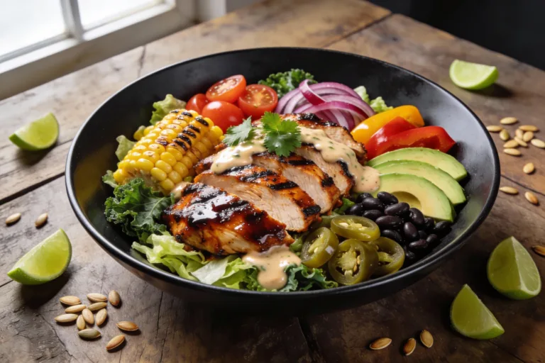 Crave-Worthy Protein-Packed Bbq Chicken Power Salad