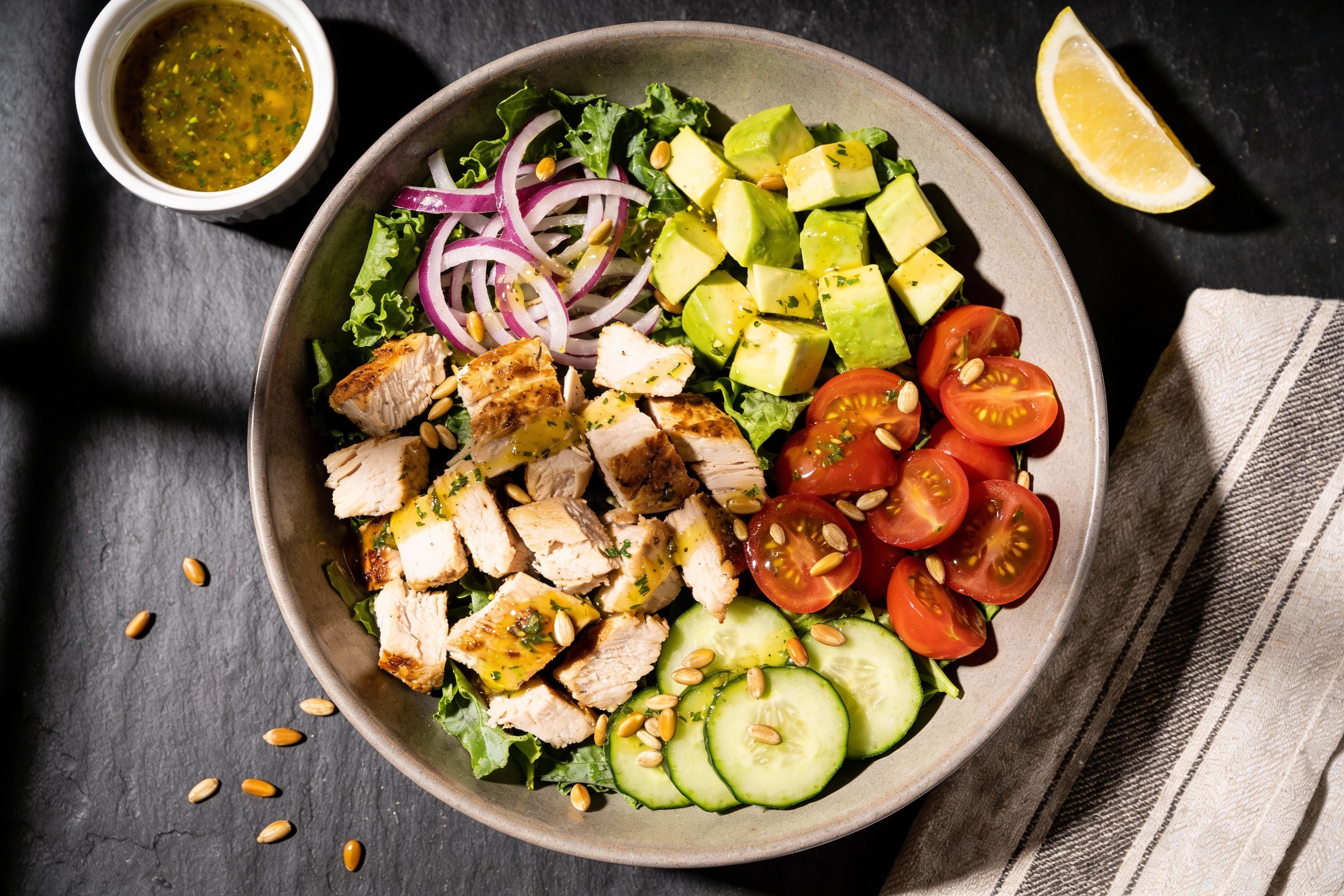 Protein-Loaded Turkey & Avocado Salad That Actually Satisfies