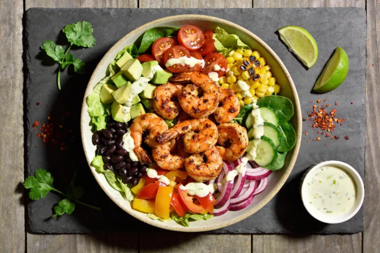 High-Protein Southwest Shrimp Salad That Actually Slaps
