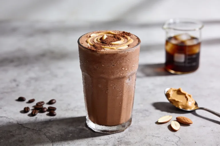 Mocha Almond Breakfast Smoothie That Powers Your Morning