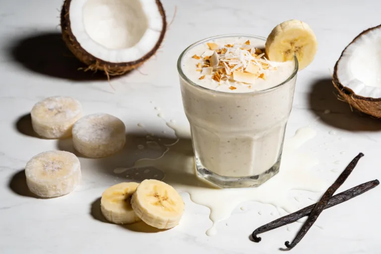 Banana Coconut Cream Breakfast Smoothie That Slaps