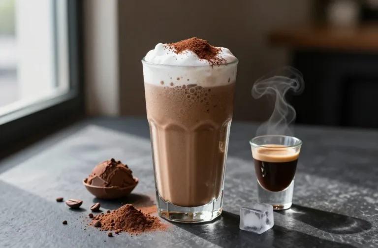 Iced Mocha Keto Protein Smoothie That Powers Mornings