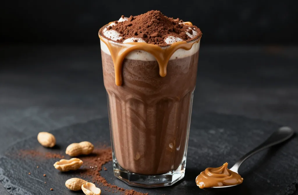 Chocolate Peanut Butter Keto Fat Shake That Tastes Illegal