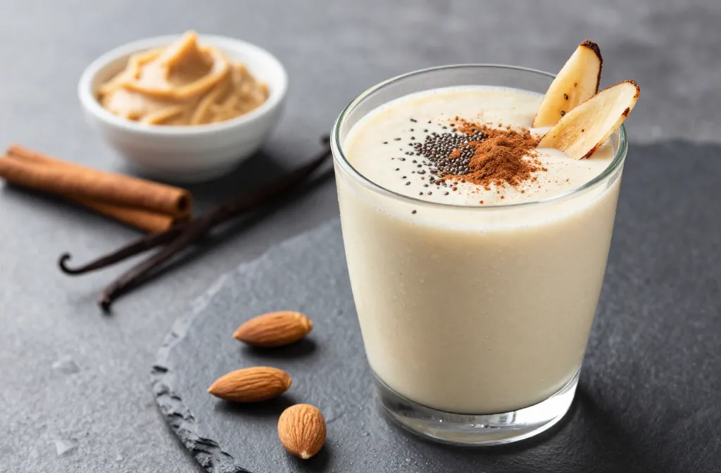Crave-Worthy Spiced Vanilla Almond Keto Smoothie