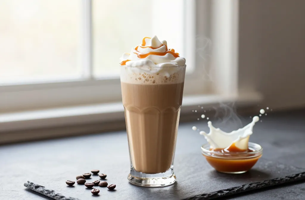 Caramel Latte Keto Smoothie That Tastes Like Dessert