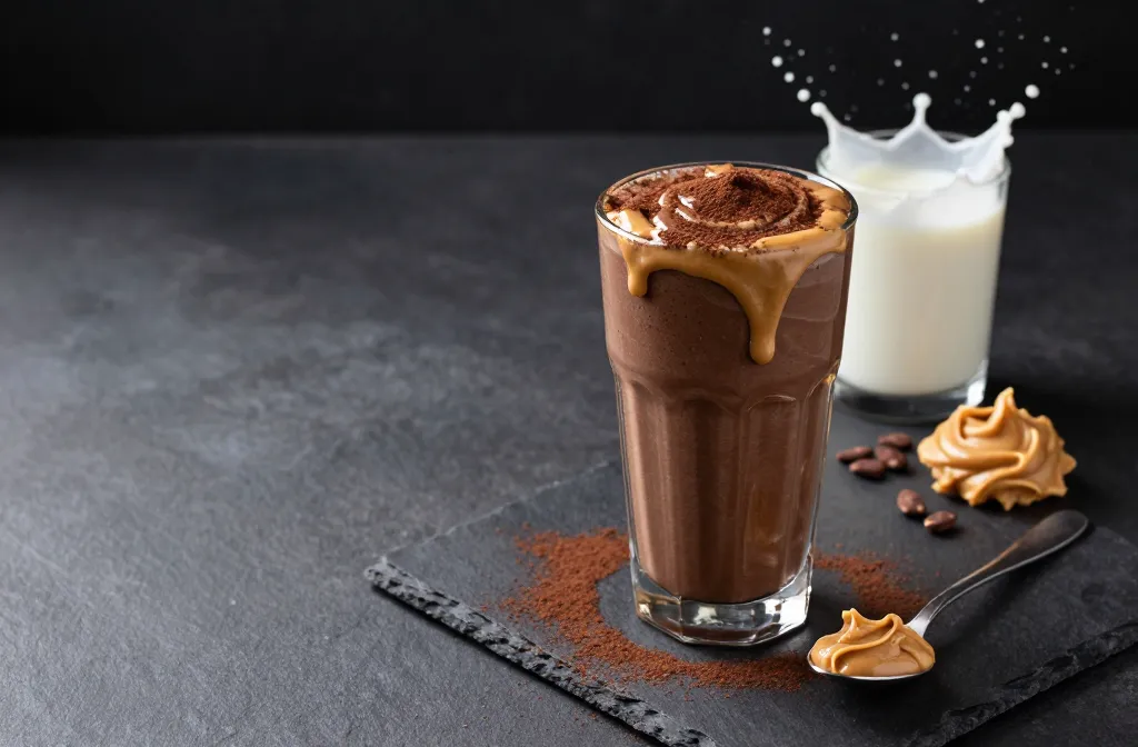 Peanut Butter Fudge Keto Smoothie That Tastes Like Dessert