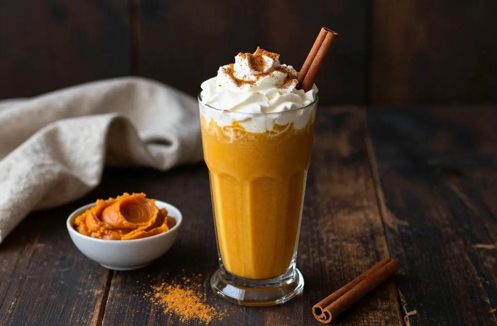 Craveable Spiced Pumpkin Cream Keto Smoothie Delight