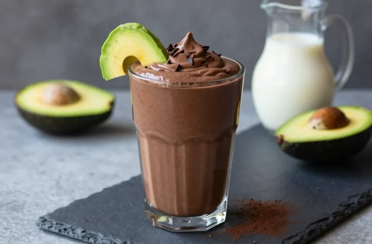 Ultimate Chocolate Avocado Fudge Keto Smoothie Indulgence