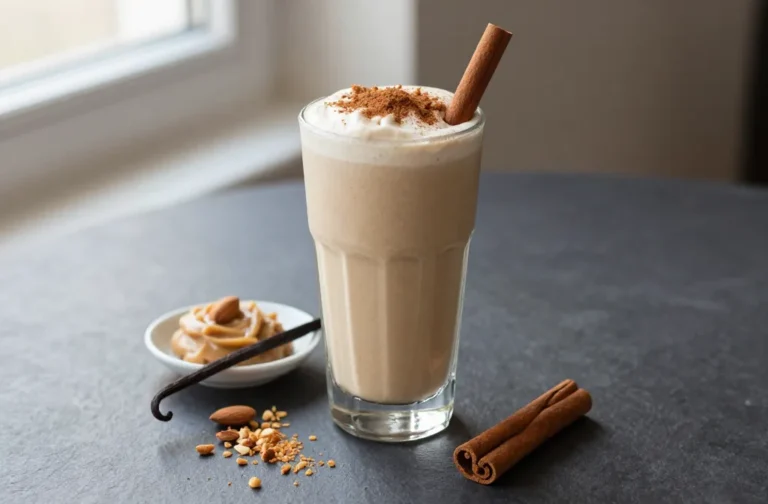 Crave-Worthy Cinnamon Spice Buttercream Keto Smoothie