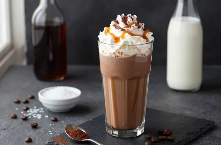 Salted Caramel Mocha Keto Smoothie That Actually Slaps