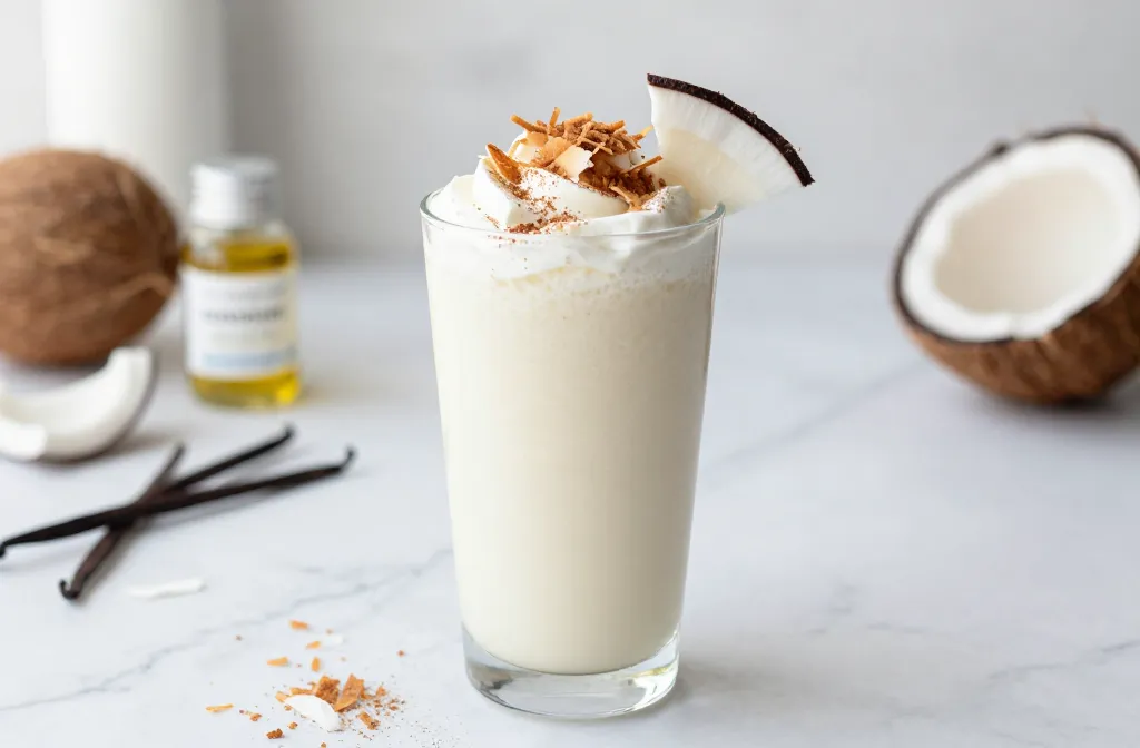 Coconut Cream Pie Keto Smoothie That Tastes Like Dessert