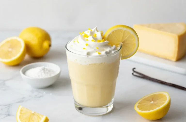 Lemon Cheesecake Keto Smoothie That Tastes Like Dessert