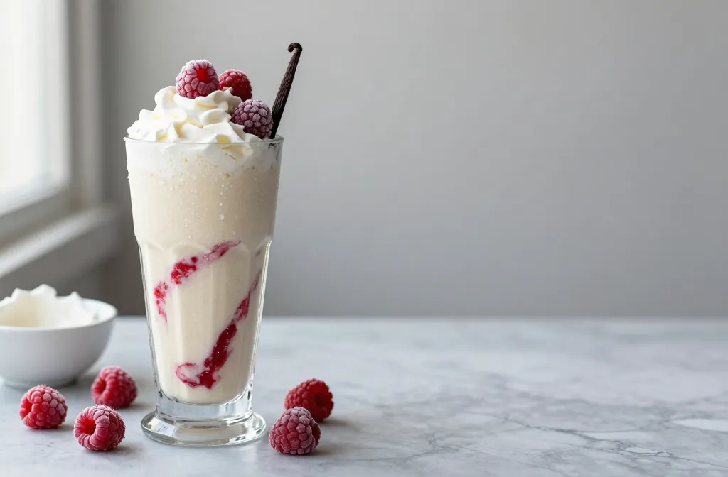 Vanilla Raspberry Swirl Keto Smoothie That Feels Like Dessert