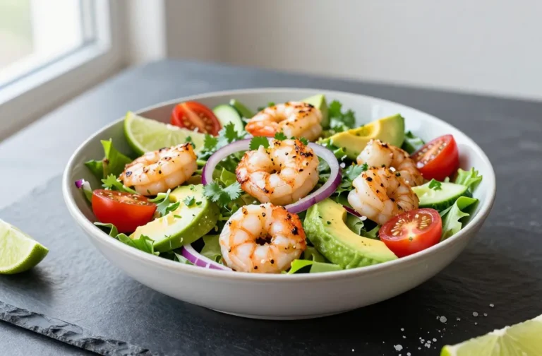 Keto Shrimp & Avocado Salad That Actually Slaps